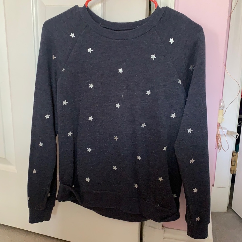 blue stars sweater
